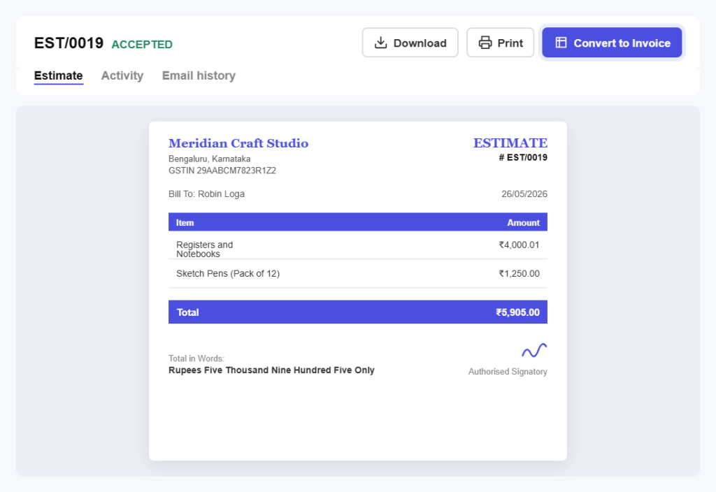 gst-estimate-one-click-to-invoice